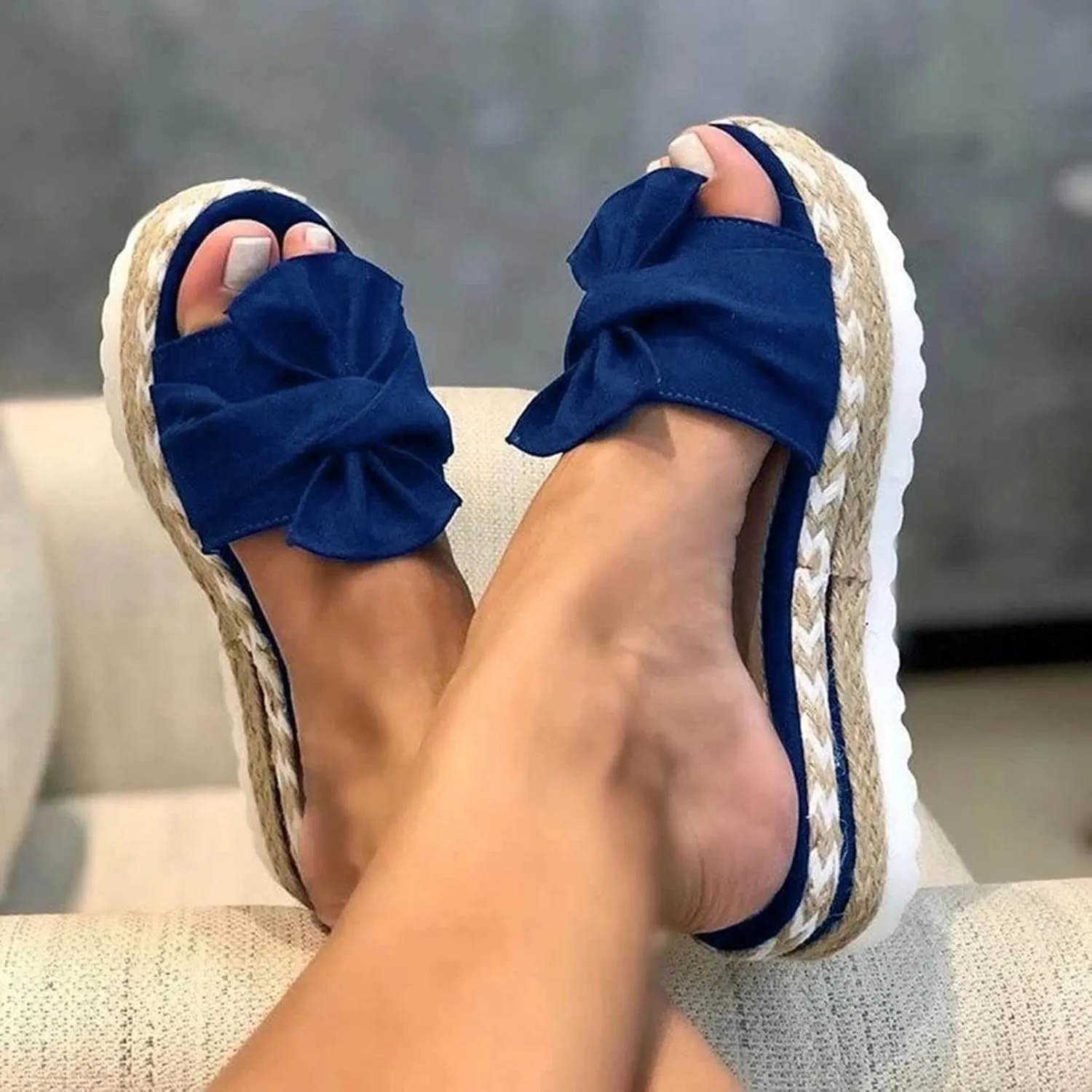 peqiut Orthopedic Sandals for Women Arch Support Beach Slides Flatform Platform Sandals Women Fashion Lightweight Sandals Women