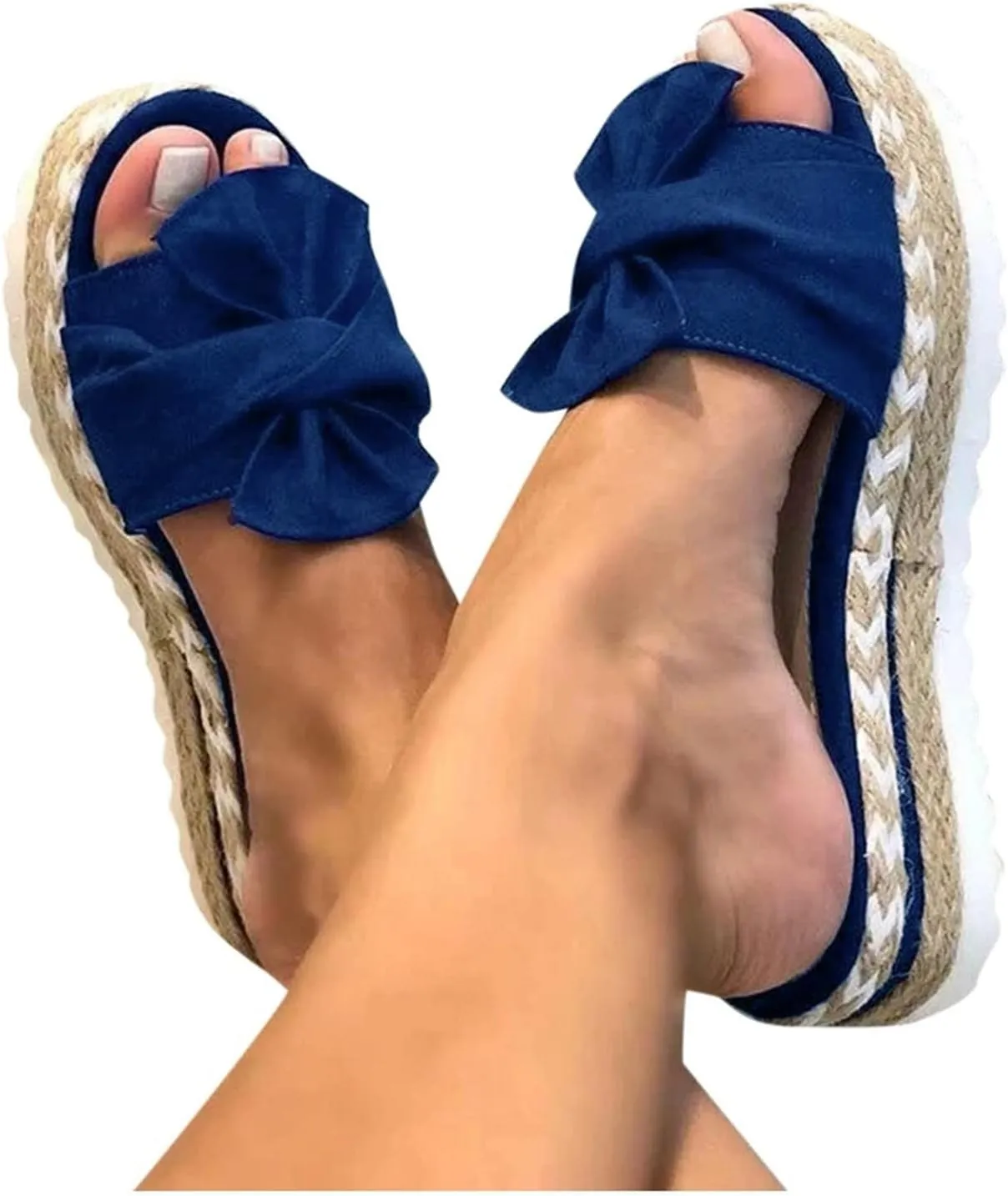 peqiut Orthopedic Sandals for Women Arch Support Beach Slides Flatform Platform Sandals Women Fashion Lightweight Sandals Women