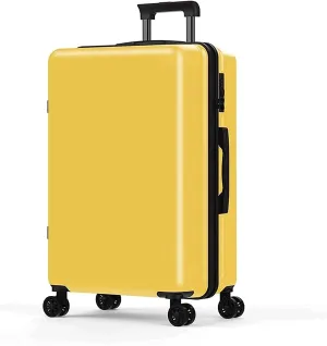 practical Luggage Suitcases with Wheels Portable Hard Shell Luggage Security Combination Lock Suitcases Quiet and Smooth Trolley Luggage easy to move/1812(C)