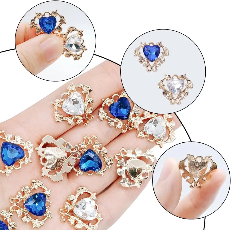 Rhinestone Connectors Bracelet Necklace Connector Pendant Crystal Diamond Charming Connectors 10-Pcs for Bracelet Dangle Custom Jewelry Making