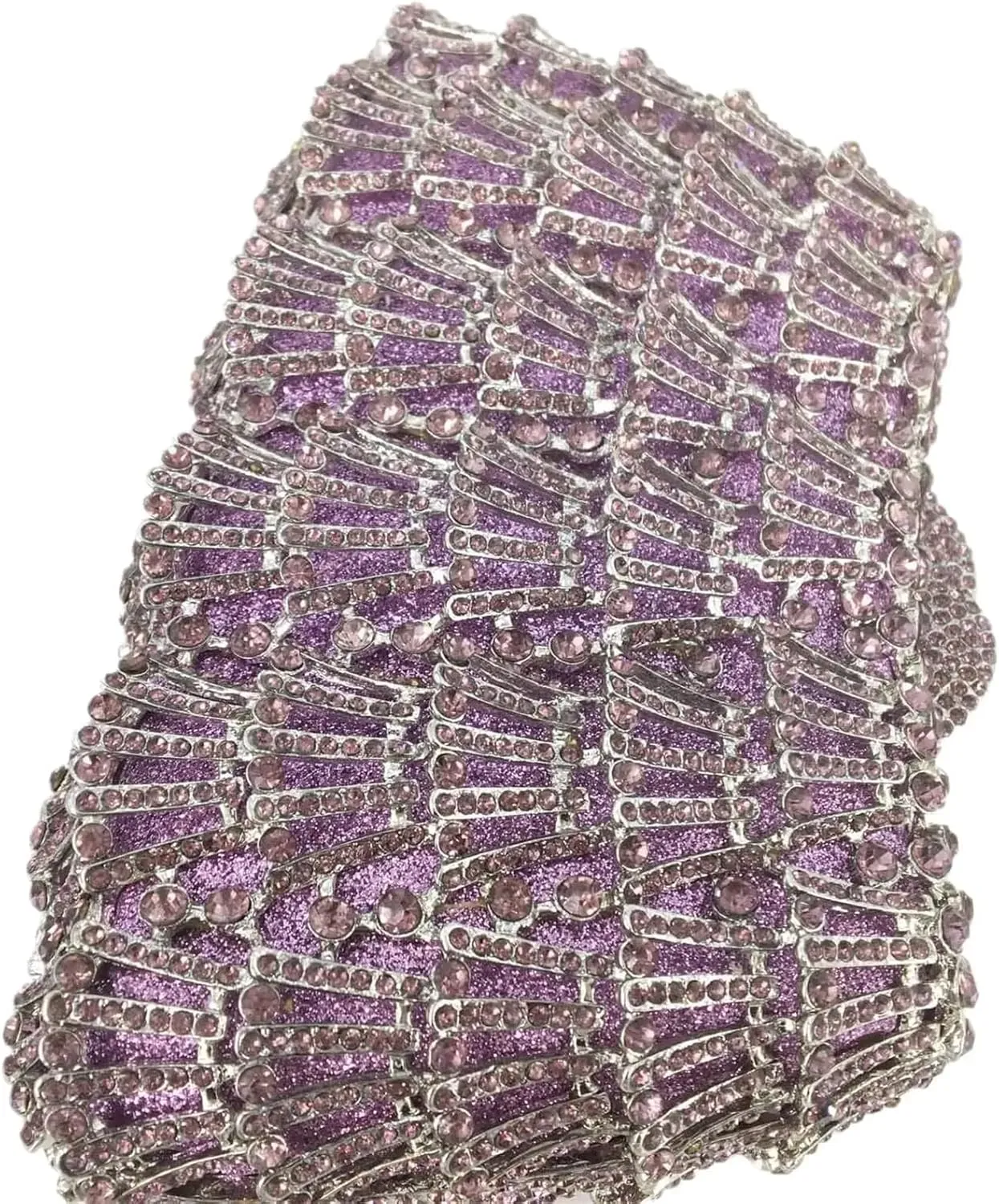 Rhinestone Purse Women Crystal Clutch Evening Bags Wedding Party Rhinestone Handbags Bridal Purse(Gold)