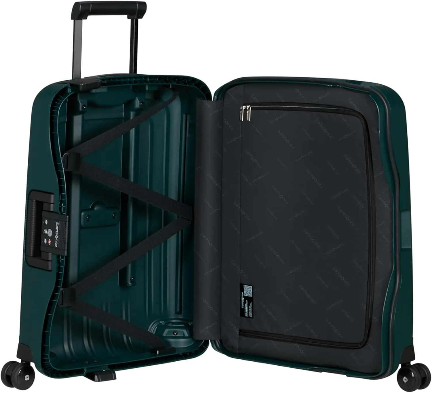 Samsonite Carry-on Luggage, Dark Teal, S