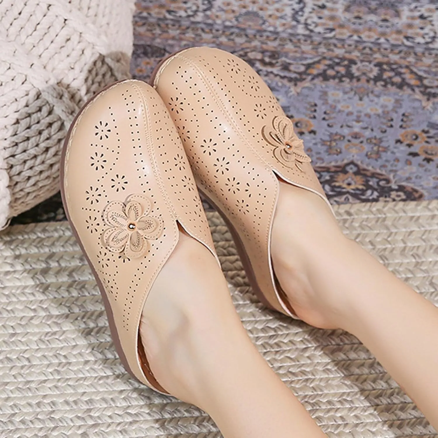 Sandals Women Thick Sole Orthopedic Womens Sandals Summer Dress Flats Casual Beach Comfortable Platform Sandals