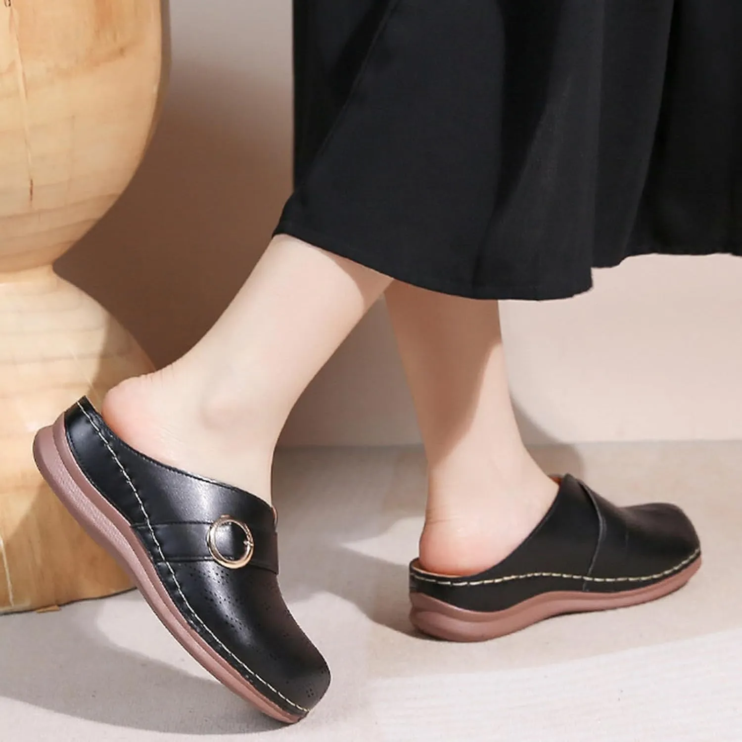 Sandals Women Thick Sole Orthopedic Womens Sandals Summer Dress Flats Casual Beach Comfortable Platform Sandals