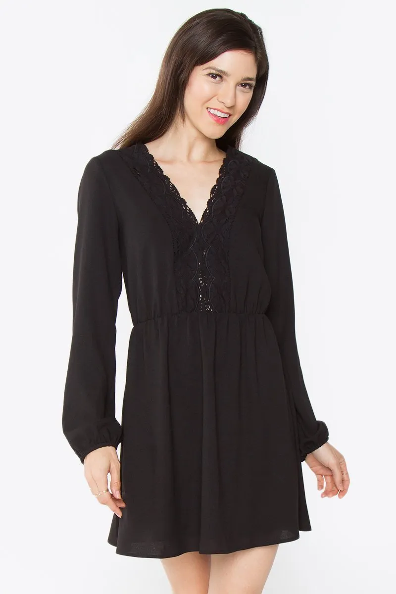 Savi Lace-Up Dress