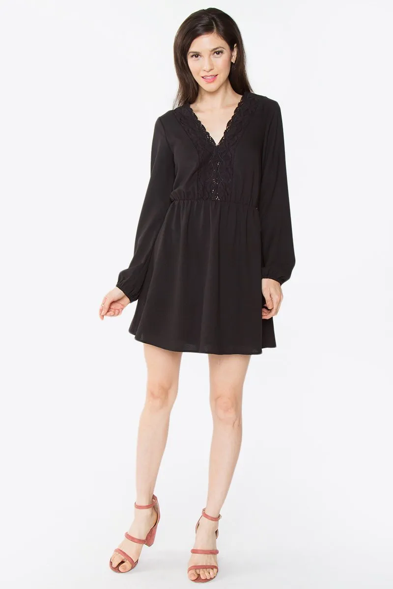 Savi Lace-Up Dress