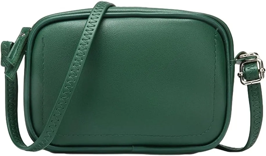 Small Crossbody Purse for Women Vegan Leather Cell Phone Shoulder Handbag Hobo Purse