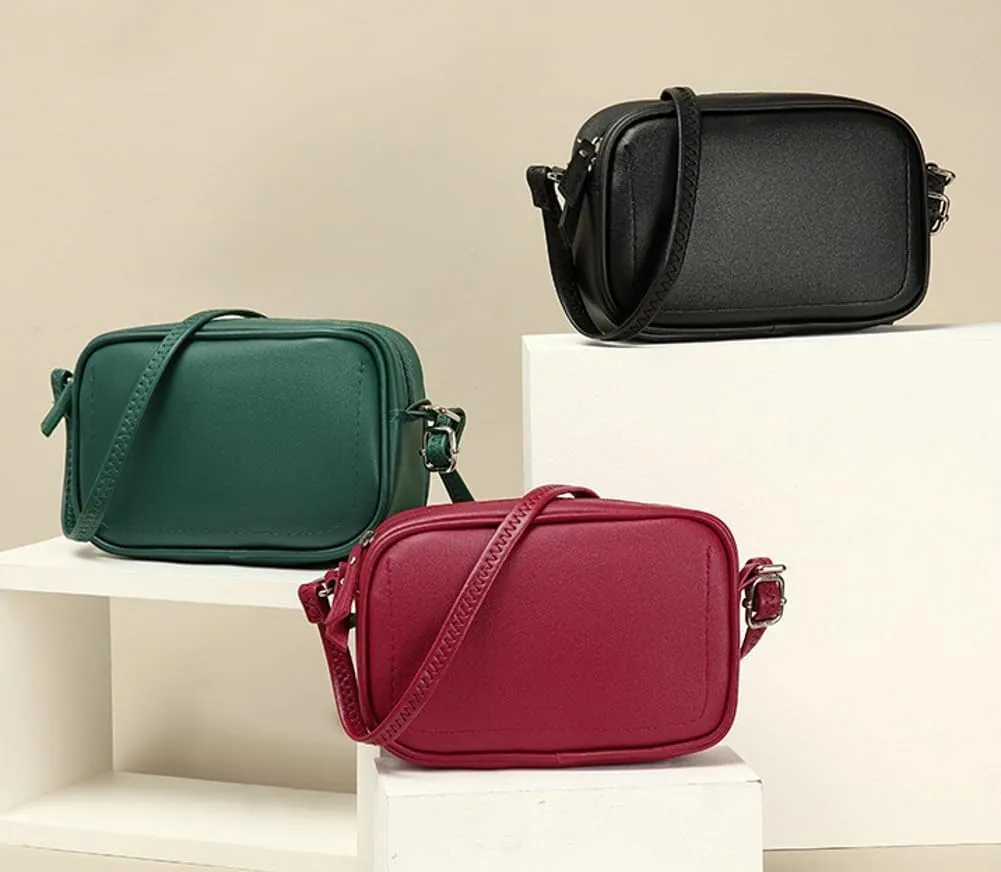 Small Crossbody Purse for Women Vegan Leather Cell Phone Shoulder Handbag Hobo Purse