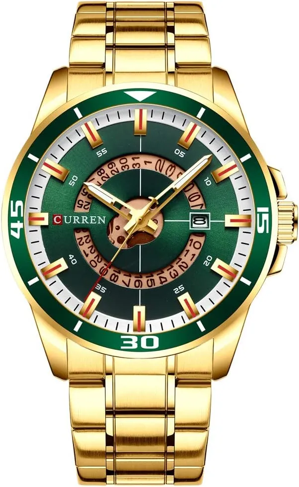 Sport Men Watch Top Brand Luxury Military Business Fashion Casual Male Clock Stainless Steel Quartz Man Wristwatch 8359