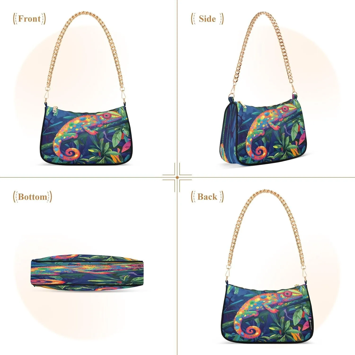 St. Patrick's Gnomes Small Shoulder Purse, Women Crossbody Bags