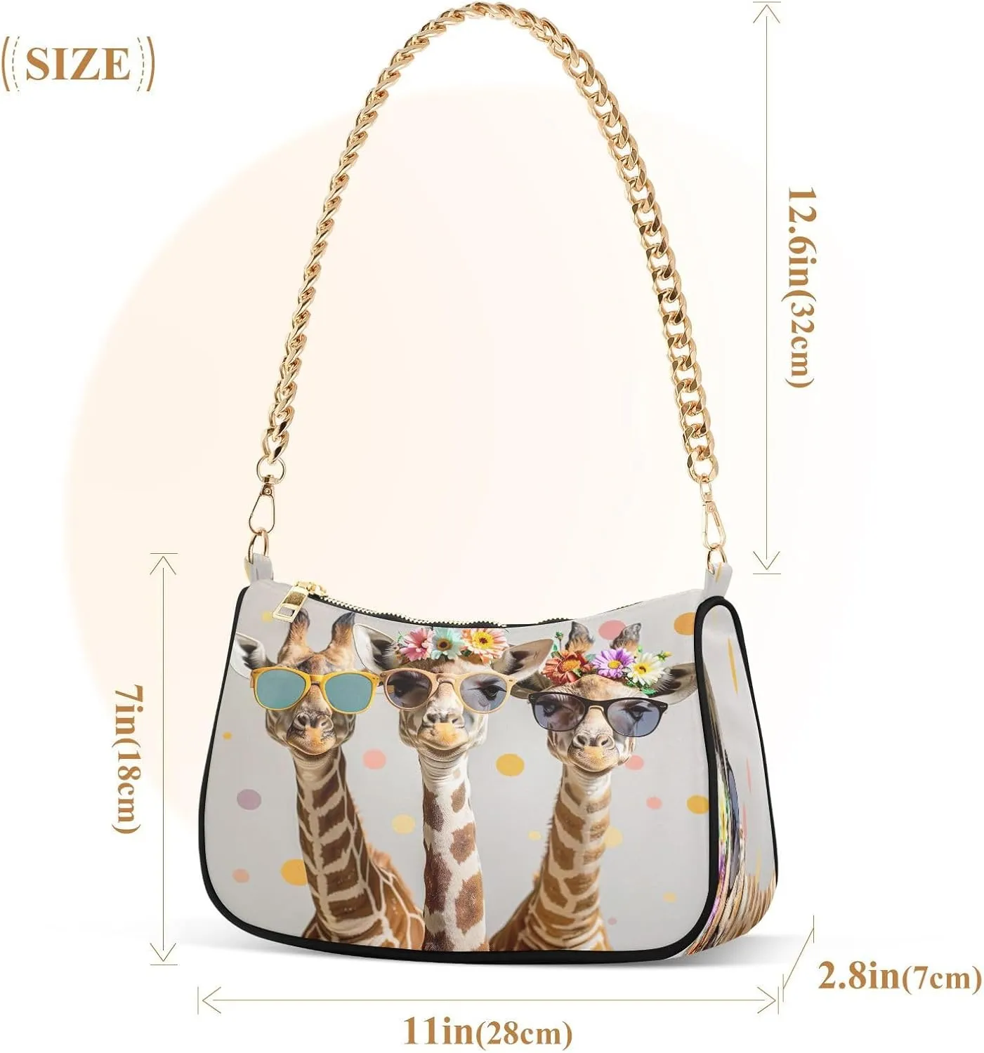 St. Patrick's Gnomes Small Shoulder Purse, Women Crossbody Bags