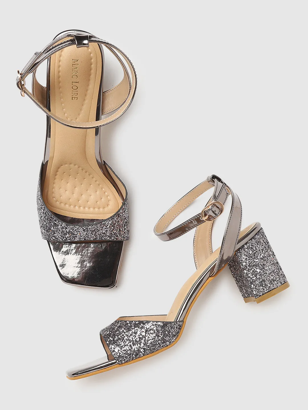 Strap Solid Heels