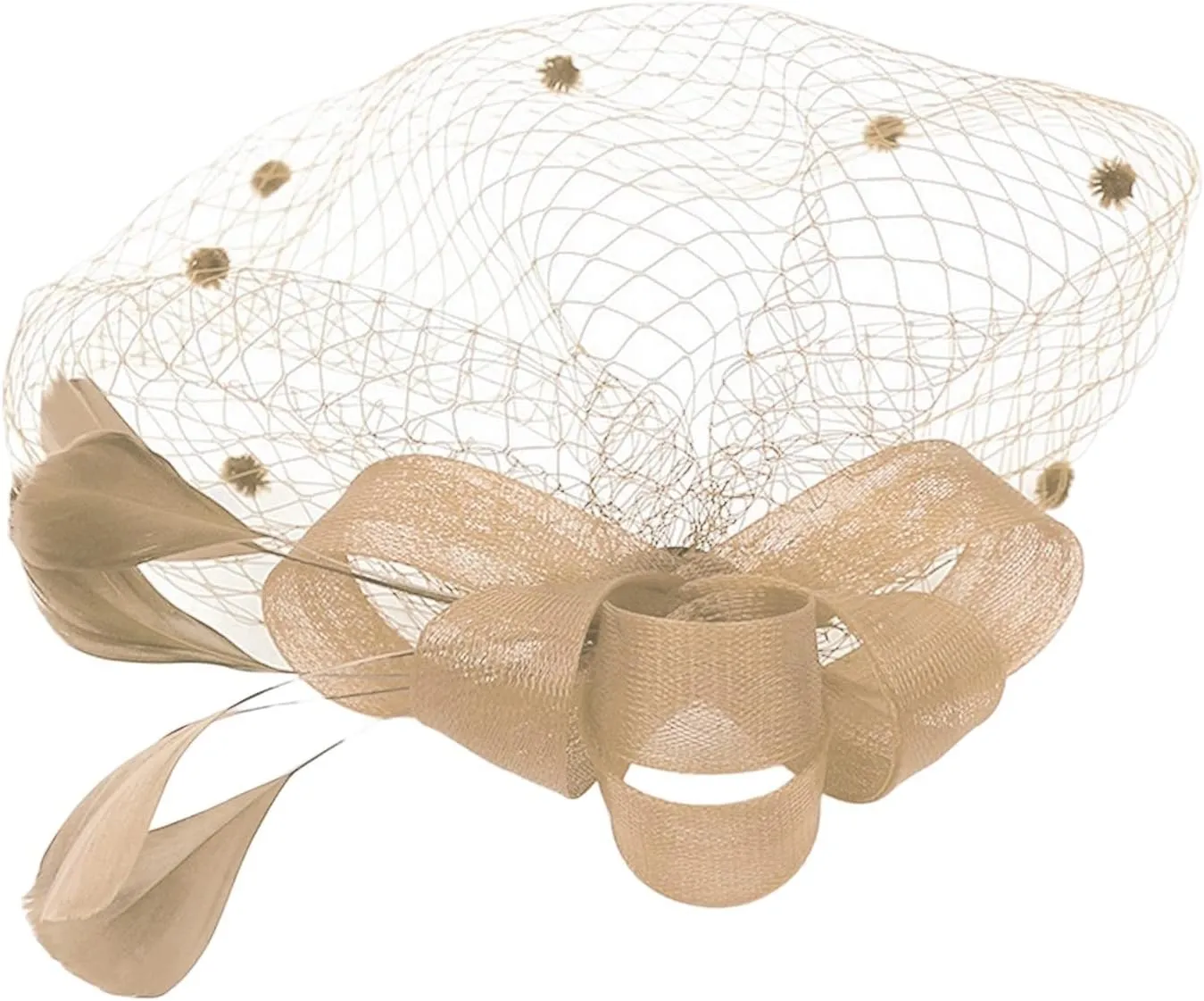 Tea Parties Fascinator Hat for Women Kentucky Fascinators Flower Derby Hat Pillbox Hat Hair Clip