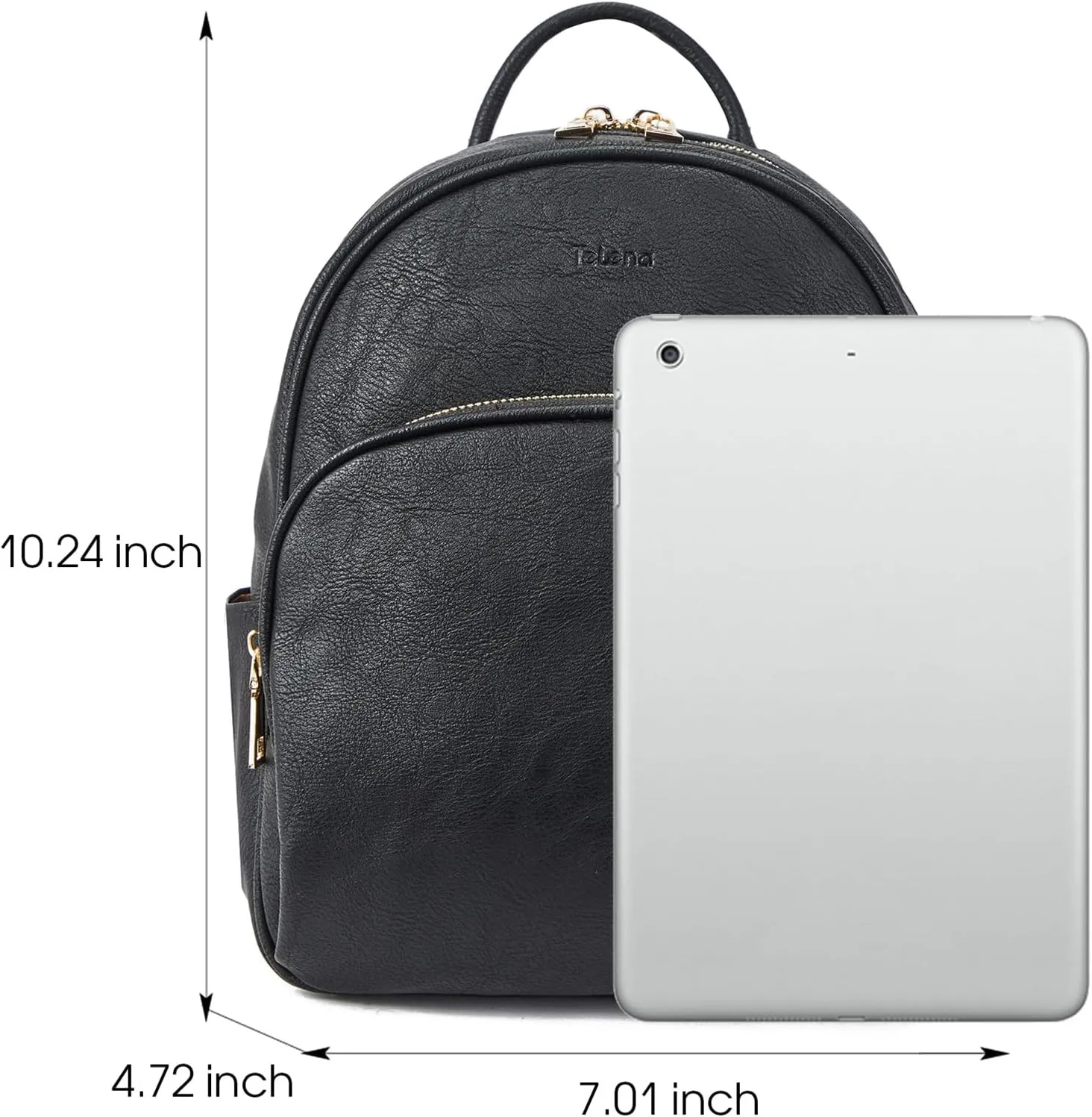 Telena Small Backpack Purse for Women Girls Cute Mini Leather Backpack Travel Shoulder Bags