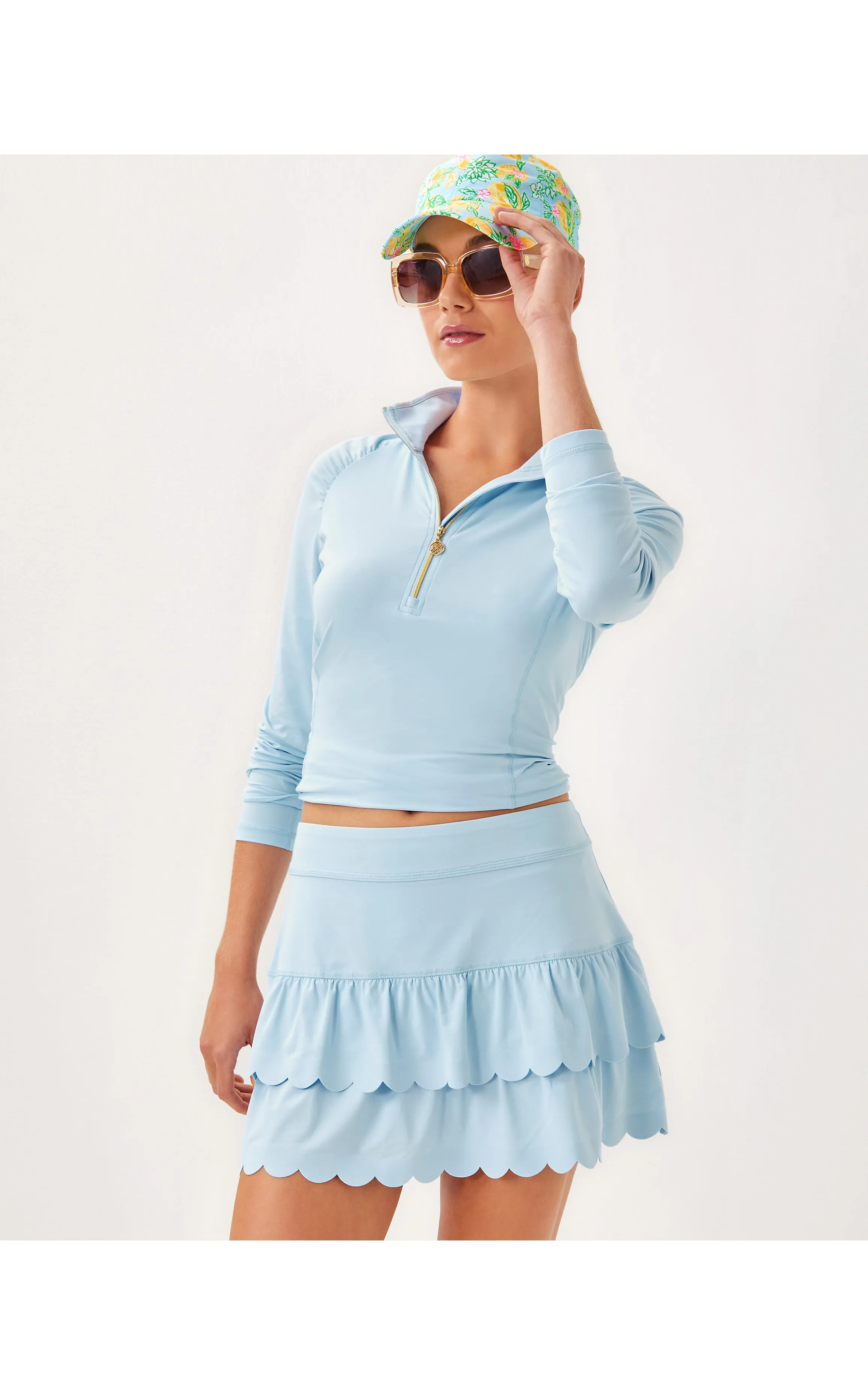 UPF 50  Luxletic Miesha Scallop Skort