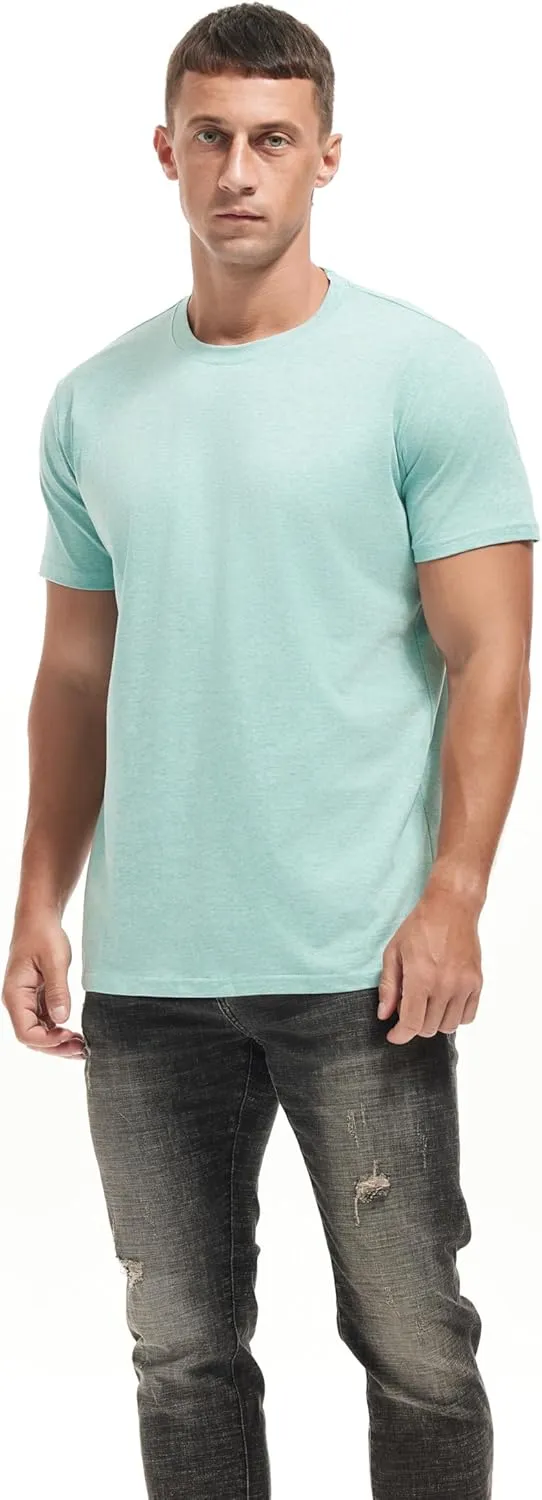 VEIISAR Crew Neck Tees Premium Men's T-Shirts - Soft and Fit Mens T-Shirt - Casual Stylish Tee for Men S - 4XL