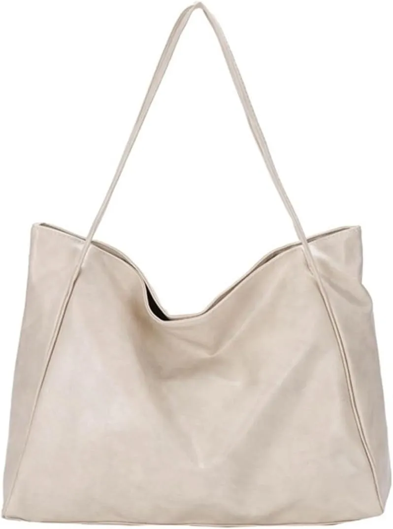Vintage Genuine Leather Tote Shoulder Women Satchel Handbag With Top Handles Shoulder Bags For Women Oil Leather Tote