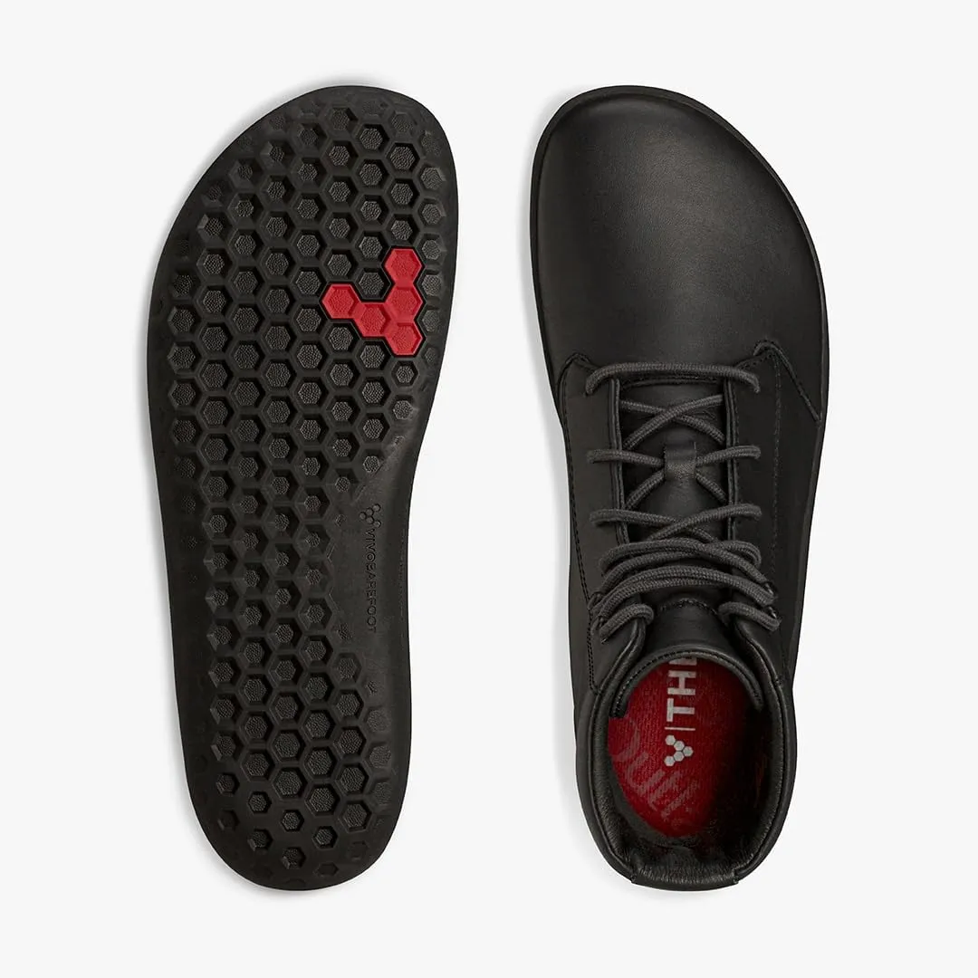 Vivobarefoot Gobi Hi IV, Womens Lace Up Desert Boot With Barefoot Sole
