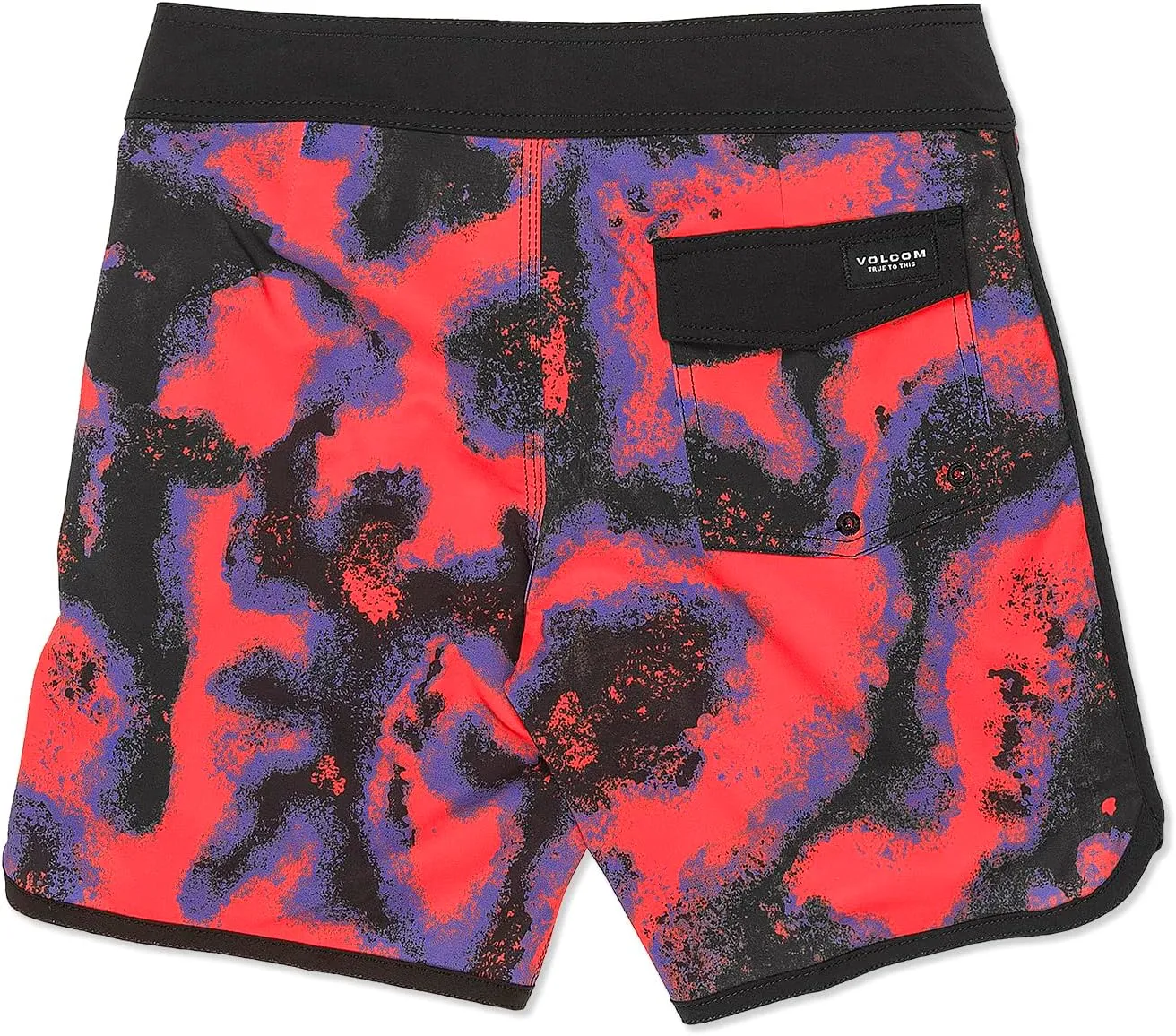 Volcom Boys' Barnacle Scallop Swim Trunks Boardshorts