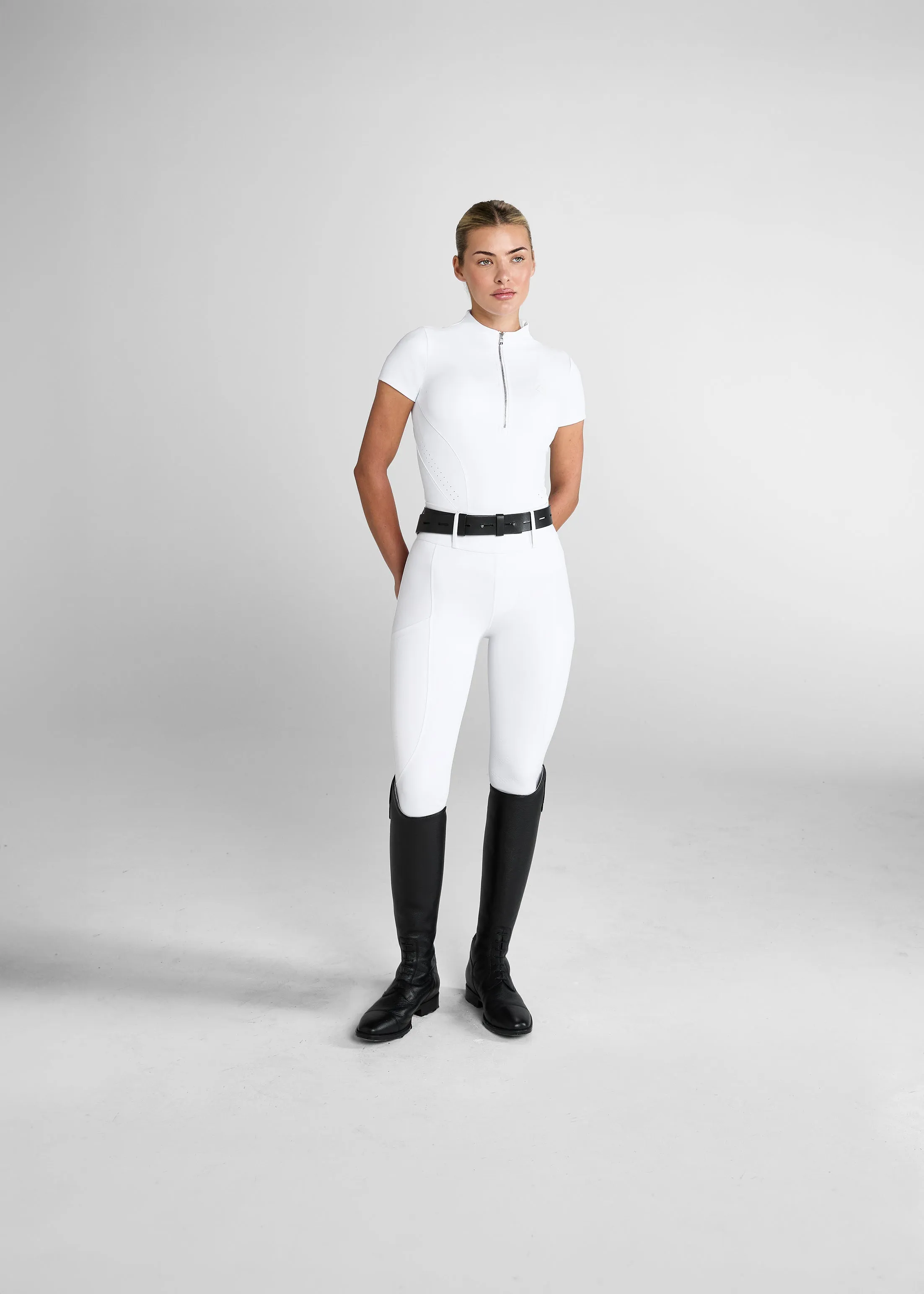 White Core Short Sleeve Base Layer
