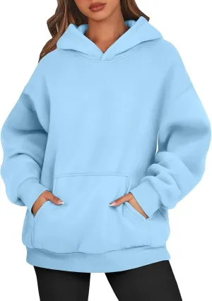 Womens Oversized Hoodies 2025 Long Sleeve Sweatshirts Pullover Fall Clothes with Pocket Fashion Y2k Clothes Comfort