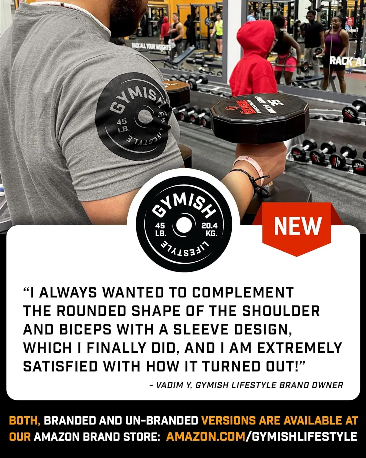 Workout Shirts for Men, Gym Skull Men's T-Shirt, Weightlifting Funny Tee Shirts