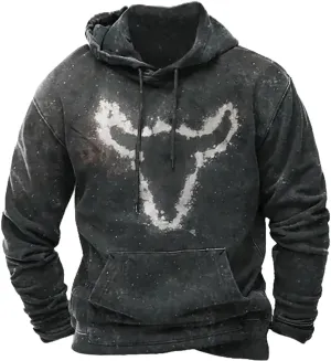 Zip Up Hoodie Men Winter Vintage Long Sleeve Hoodie Half Zipper Hooded Sweatshirt Top Workwear Multi Pocket Men Men