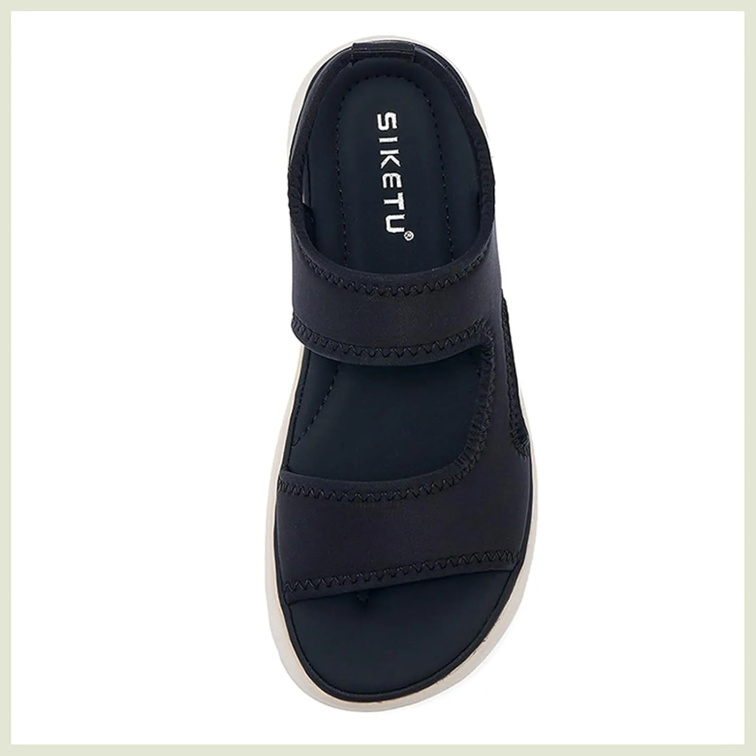 ZSpzx Indoor Outdoor Slip-On Wedge Heel Shoe Summer Beach Vacation Slides Ankle Strap Breathable Ladies Dress Non-Slip Cut-Out Walking Sandals Fashion Comfortable Sport Sneakers